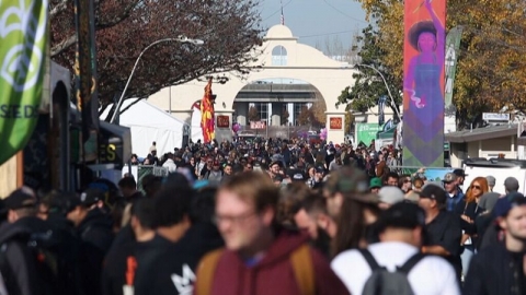 Inside the US's largest cannabis festival